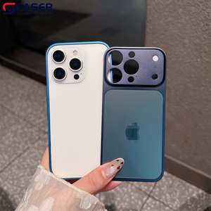 Carcasa Metálica de Aleación de Aluminio con Adhesivo Trasero Mate Integrado, Compatible con 13-16 Pro/Promax, se Convierte en iPhone 17pro/17promax - Product Image 3