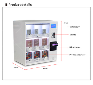 Mini Locker Verkaufs automat für Hotel verkauf von Damen binden, Kondomen, Parfüm - Product Image 6