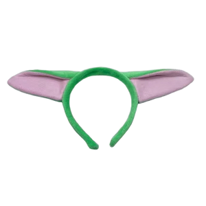 Halloween Alien Cosplay Costume Accessory Green Baby Yoda <strong>Ears</strong> Headband Plush Bat Shape Unisex - Product Image 1