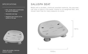 <span class=keywords><strong>Bestway</strong></span> 60321 42X34X17cm Inflable SPA Piscina <span class=keywords><strong>Accesorios</strong></span> SPA Taburete Asiento - Product Image 5