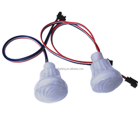 Lumières LED RGB UCS1903 programmables de 45 mm, IP65, CRI 90 élevé, lumières de carrousel à pixels pour parcs d'attractions, lumières ponctuelles de Noël