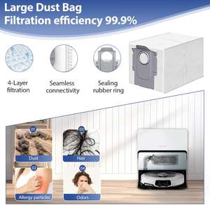 Accesorios para Aspiradoras Robóticas Mova Ecovacs Dreame Roborock, <span class=keywords><strong>Precio</strong></span> de Fábrica, Kits de Cepillos Laterales y Principales de Repuesto para Xiaomi Mijia - Product Image 4