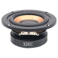 Haut-parleur large bande magnétique externe XDEC 64x29mm 4 Ohm 3W pour machines publicitaires et affichage audio