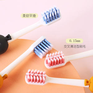 Brosse à dents pour bébé en forme de princesse et de prince de dessin animé 3D mignonne, emballée individuellement, poils doux, vente en gros transfrontalière - Product Image 2