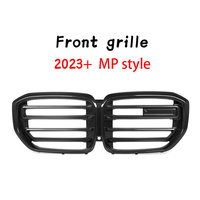 Kit de carrosserie en fibre de carbone de style MP avec diffuseur de lèvre avant arrière, jupe latérale, aileron de coffre pour BMW X5 G05 2023 +.