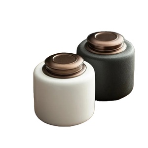 Hondengedenkteken As Urn Grote Reliekschrijn Voor Hondenas Keramiek Verzegelde Kat Begrafenis Urn Voor As Dier Begrafenis Urn Aandenken - Product Image 1