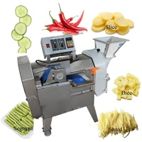 Máquina Cortadora de Verduras Económica, Cortadora Comercial de Cebolla, Cortadora de Verduras en Cubos de Patata, Máquina Rebanadora Automática de Repollo