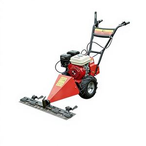 Cortacésped manual a gasolina de dos ruedas para olivas y césped, carro de jardín, cosechadora de campo - Product Image 1