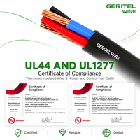 Câble industriel en cuivre homologué XHHW-2 UL1277 TC-ER XLPE 600V pour système de distribution d'énergie