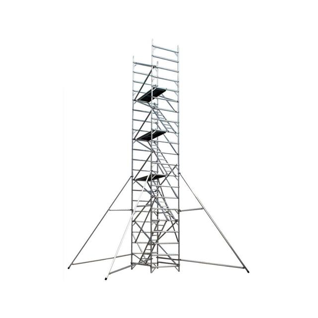 Easy Fold and Safety Frame Upright Aluminum Scaffold Working Platform Tower