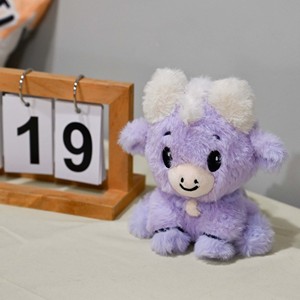 Nhà Máy Tùy Chỉnh Màu Tím Bò Đồ Chơi Sang Trọng-Chất Lượng Cao Thú Nhồi Bông Với Fluffy Kết Cấu Cho Quà Tặng Và Trang Trí Nội Thất - Product Image 4