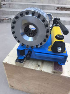 Machine manuelle de rétrécissement de tuyaux en acier de petite taille, machine hydraulique portable de rétrécissement à micro-creux - Product Image 5