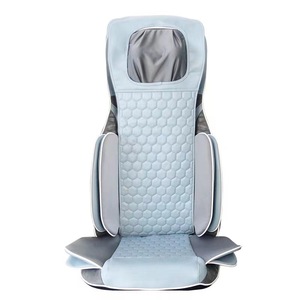 Coussin de massage multifonctionnel pour la colonne cervicale, style châle bleu, pour le cou, le dos et le corps entier, utilisation à domicile ou au bureau - Product Image 4