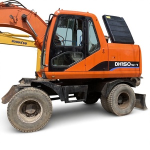 Komatsu DH210W-7 DH150W-7 DH220-7ล้อ DX380รถขุดสีส้มใช้อุปกรณ์หนัก - Product Image 1