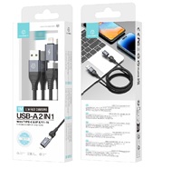 Cables de Carga USB Techancy Modelo TM00337 Tipo Estándar, Altamente Satisfactorios, Personalizados y Únicos (Material Plástico) para