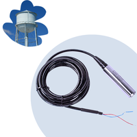 Instrument de mesure de niveau submersible industriel Jauge de pression d'eau Transmetteur de niveau de liquide Sonde de température Réservoir d'huile