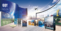 Layar Poster LED P2.5 Outdoor Tahan Air, Tampilan Iklan Digital, Signage LED Kecerahan Tinggi untuk Promosi di Jalan dan Mal