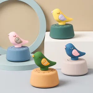 Household Mechanical Kitchen Timer 60 Minutes Bird Shaped Cartoon Cooking Stewing Baking Yuga Sport Study Time Alarm Reminder