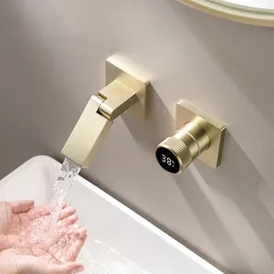 Miscelatore per rubinetto da bagno con Display digitale a parete