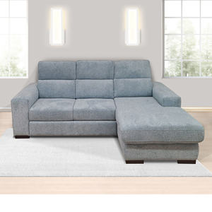 Chaise Longue Intelligente DX MOD. SALOTTO CON CARRELLO ESTRATTEVOLE IN TESSUTO AVIO - Product Image 1