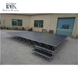 RK Aluminum Alloy Square Truss Platform 1.22m x 1.22m Folding Stage for Exhibitions Quick Install - Product Image 3