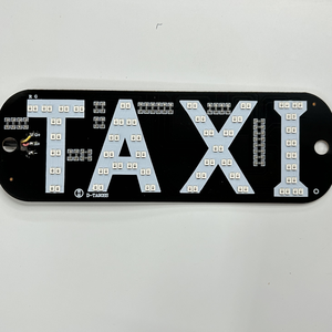 Fabricant de lumières LED, source de vente en gros, affichage LED bicolore avec interrupteur, chargeur de voiture USB pour allume-cigare de taxi - Product Image 5