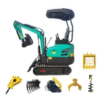 LIVRAISON GRATUITE Accessoires pour excavatrices 3.5 tonnes Accessoires pour excavatrices sur chenilles Farm New Crawler Digger