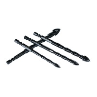 Perceuse multifonctionnelle Perceuse Cobalt Twist Mèches croisées en acier au manganèse pour les carreaux de roche Ardoise Accessoires de forage de béton