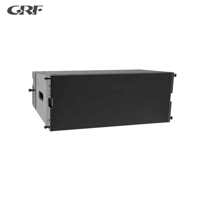 High Quality Dual 10-Line Array Audio Sound Equipment Metal Speaker for Concerts and Parties