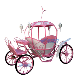 Carruaje de Caballos de Lujo Clásico Tipo Calabaza para Bodas y Turismo en Oferta - Product Image 5