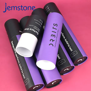 Emballage personnalisé alimentaire rond de luxe thé tube en carton Push up emballage de boîte de tube en papier - Product Image 3