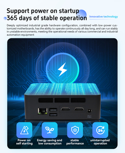 MeetNeng 1215U 1240P 8G 128G คอมพิวเตอร์อุตสาหกรรมขนาดเล็กคุณภาพสูง ปรับแต่งได้ นาโนคอร์ SSD HD อินเทอร์เฟซ คอมพิวเตอร์อุตสาหกรรมแบบออลอินวัน - Product Image 3