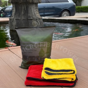 Premium 1200GSM 1600GSM Double Twist Loop <b>Microfiber</b> <b>Towels</b> Quick-Dry 60*90 Twisted Loop Drying <b>Towel</b> for Car Wash - Product Image 1