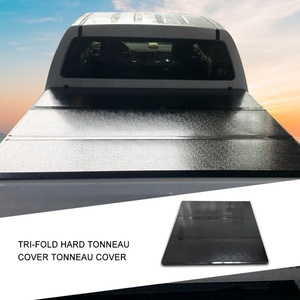 Pickup Hard <b>Folding</b> Tonneau Cover Tri-<b>fold</b> Tonneau Covers Truck <b>Bed</b> Covers for Chevrolet Silverado - Product Image 6