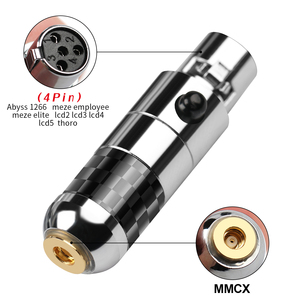 Adaptador Convertidor Mini 4P XLR a MMCX con Pines Dorados para Lcd2 Lcd5 Empyrean - Product Image 2