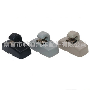 Volkswagen Sun Visor Bracket Hook <b>Clips</b> 3B0857561B ABS Roof Mount With 3M Tape Stick - Product Image 1