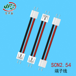 JFY SCN2.54 Terminal Wire 6 Pin Colored PVC Insulated Tinned Copper Wire Harness For PCB Connection - Product Image 4