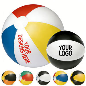 Pelotas de playa de plástico baratas de PVC en diferentes colores, pelotas de playa al por mayor, pelotas de playa personalizadas con logotipo personalizado - Product Image 2
