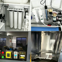Supporte les modèles OEM et ODM – Distributeur d'eau RO enrichie en hydrogène / eau faiblement alcaline – Station de distribution d'eau communautaire