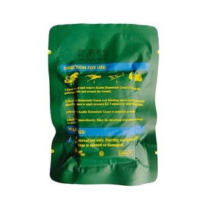 من المصنع مباشرة OEM شاش كاولين رضوض سريع مرقئ شاش طوارئ معقم Z-Fold شاش كاولين مرقئ - Product Image 6