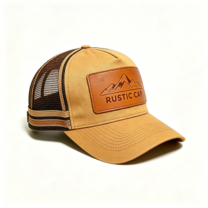 Gorra de camionero personalizada 100% poliéster, estilo deportivo, informal, de verano, para hombre, con malla, para exteriores. - Product Image 2