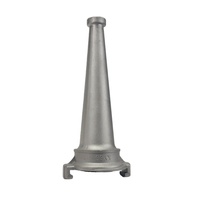 Lance d'incendie de type russe, lance d'incendie en aluminium conforme à la norme GOST, lance à jet d'eau à faisceau droit KY66 de 2,5 pouces