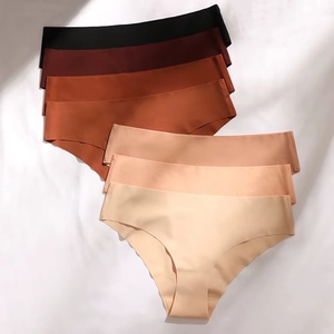 <span class=keywords><strong>Ropa</strong></span> Interior Femenina de Diseño Nuevo y Color Personalizado, Talla Grande, Suave y Elástica, Modal y Bambú, Bragas Personalizadas para Mujer - Product Image 1