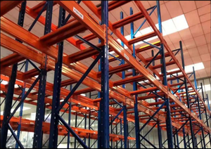 맞춤형 중량급 선반, 안전핀 및 와이어 선반 창고 장비 및 랙, 티어드롭 팔레트 랙 - Product Image 6