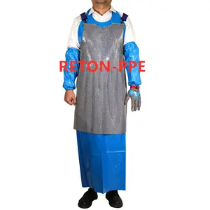 Stainless Steel Metal Mesh Aprons/chainmail Metal Mesh Apron/Metal Mesh Safety Apron For Food Service