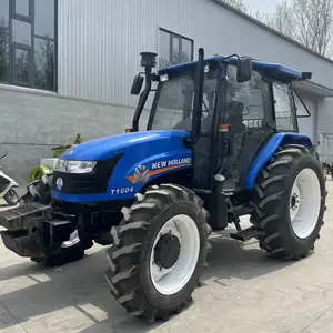 USED New Holland 100hp 4 Wheel Drive second hand Farm Tractor with low working hours