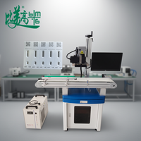 Machine de codage laser UV à positionnement visuel CCD pour l'alignement de petites pièces et le marquage visuel de motifs complexes