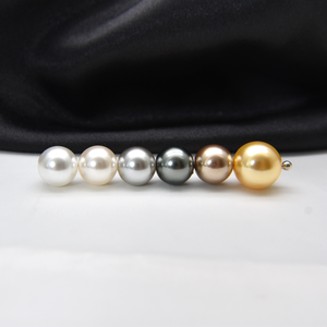 Cristal <span class=keywords><strong>gris</strong></span> verre bijoux à bricoler soi-même faisant des accessoires plein trou rond perles en vrac perles naturelles couleur collier et bracelet - Product Image 3