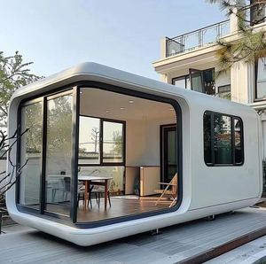 Casa Contenedor de Acero Prefabricada de Lujo, Hotel Moderno Modular con Sistema Inteligente, Transpirable, Resistente a la Intemperie, para Viajes y Vivienda UACH001 - Product Image 2