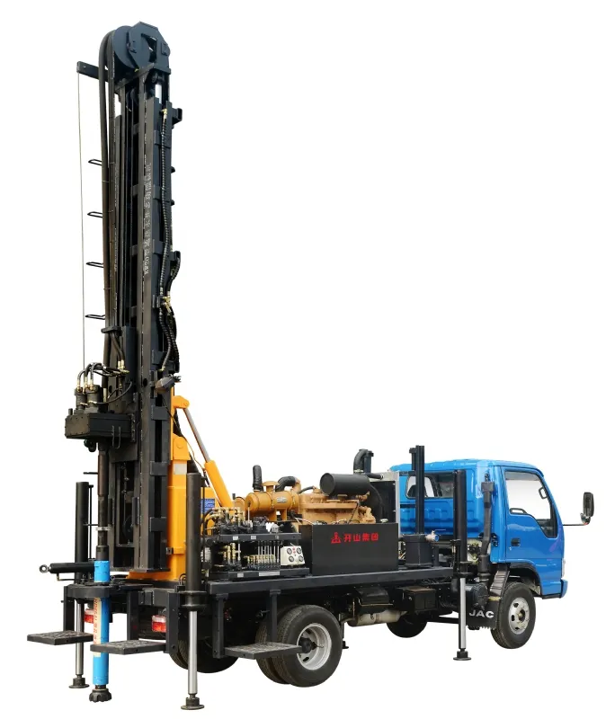 掘削機トラック搭載ポータブルディーゼル井戸掘削リグ機械価格